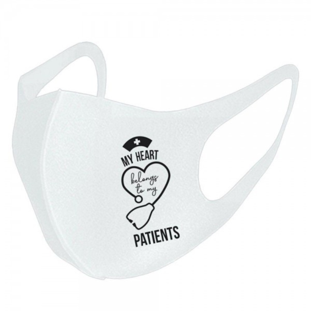 My Heart Belongs to my Patients Stretchable Mask